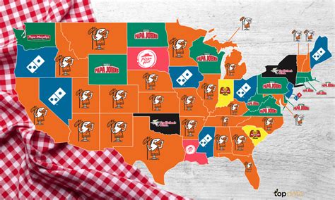Maybe you would like to learn more about one of these? The Most Popular Fast Food Pizza In Every State - Menu And ...