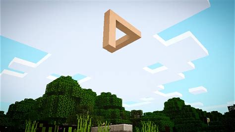 How To Make An Impossible Triangle In Minecraft The Gamer Youtube