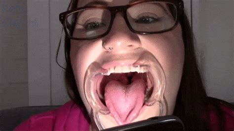 Swollen Tonsils Mouth Throat Close Up 720p Katy Churchill Clips4sale