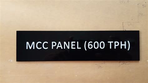 Black Acrylic Engraving Name Plates For Used Everywhere Size