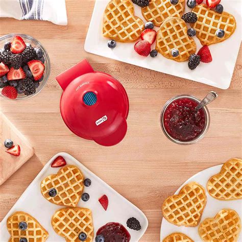 This Heart Shaped Waffle Maker Is Perfect For Valentines Day—and Its