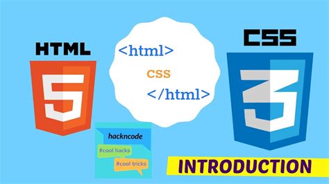 Html And Css Tutorial 01 Introduction Youtube