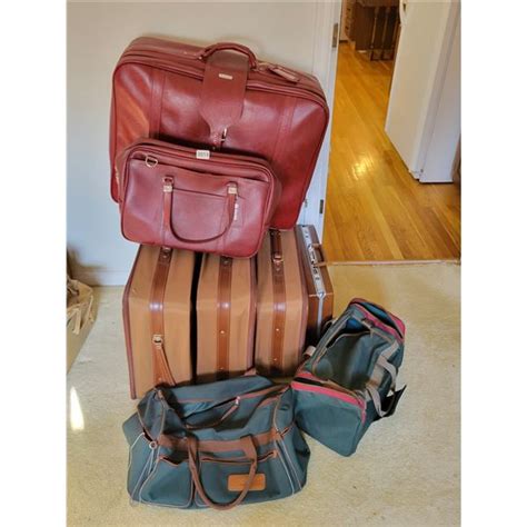 8 Piece Luggage Beck Auctions Inc