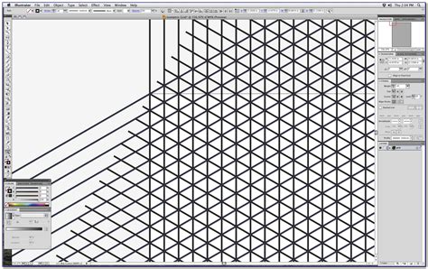 Isometric Grid Template Photoshop