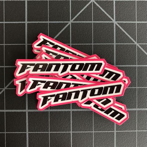 Custom Rc Sponsor Stickers Fantom Rc Swag Stickers T Shirts