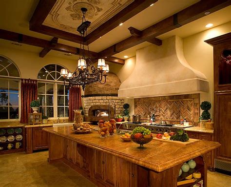 Kitchens by jeanne' is located in santa fe, nm, and has served the community for over 35 years. Traditional Kitchen Rancho Santa Fe | Spanish style kitchen, Hacienda kitchen decor, Mexican ...