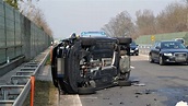Heidelberg: Schwerer Unfall mit zwei Verletzten auf der B37 kurz vorm ...