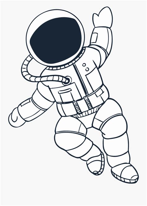 Cute Astronaut Clip Art Free Transparent Clipart Clipartkey