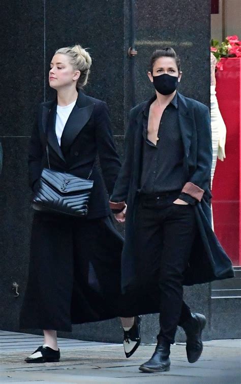 Amber Heard And Girlfriend Bianca Butti Out In Central London Gotceleb