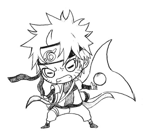 Anime Chibi Naruto Drawings