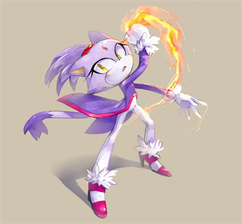 Blaze The Cat Sonic The Hedgehog Zerochan Anime Image Board