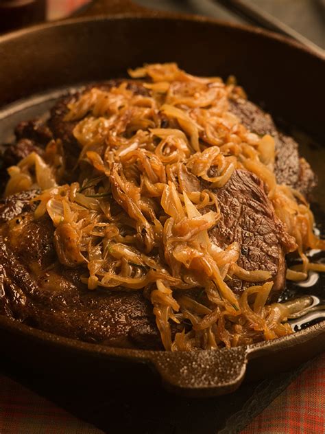 Maybe you would like to learn more about one of these? Pan-Roasted Steak with Browned Onions - Chef Michael Smith