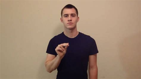 No In American Sign Language Youtube