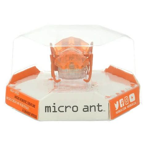 Hexbug Micro Ant Robotic Creature Orange