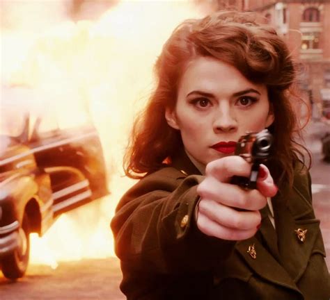 HALEY ATWELL IN CAPTAIN AMERICA Peggy Carter Haley Atwell Marvel