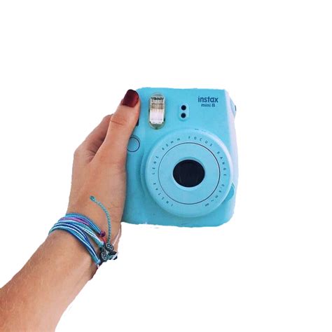 Polaroid Camera Fujifilm Instax Mini Random Things Png Blue