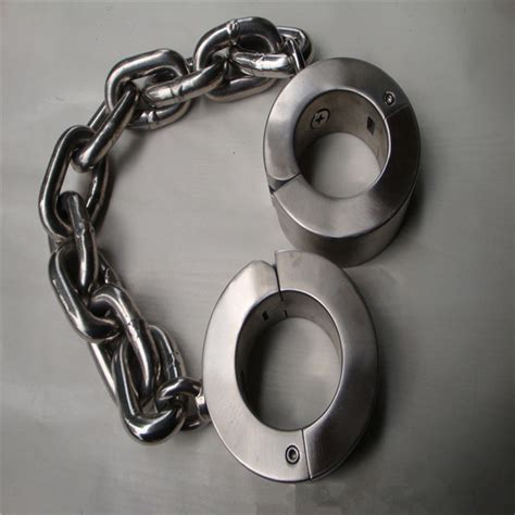 14kg Heavy Stainless Steel Shackle Chain Sex Bdsm Bondage Restraints