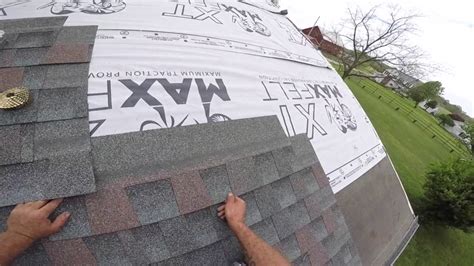 Architectural Shingle Install Youtube
