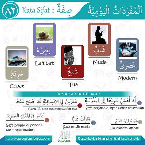 Kata Sifat Dalam Bahasa Arab Hanssqw