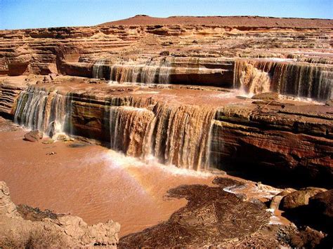 The Magnificent Chocolate Falls Just 35 Miles East Of Flagstaff