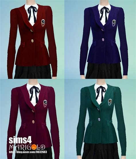 School Uniforms At Marigold Sims 4 Updates