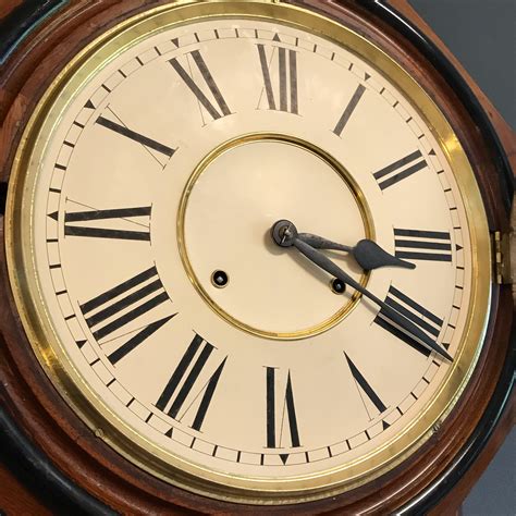 Ansonia American Regulator Wall Clock Wall Clocks Hemswell Antique Centres