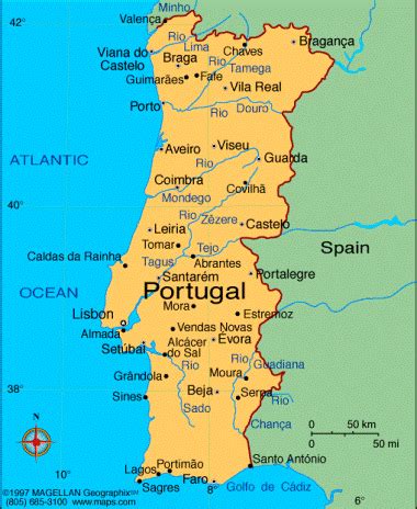 Rocky, rugged atlantic coasts where salt spray mists the air…green hills and winding country roads…medieval towns perched above deep romance, culture and adventure awaits in portugal. Carte du Portugal : géographie, villes et régions