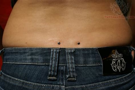 Awesome Dimple Back Piercing