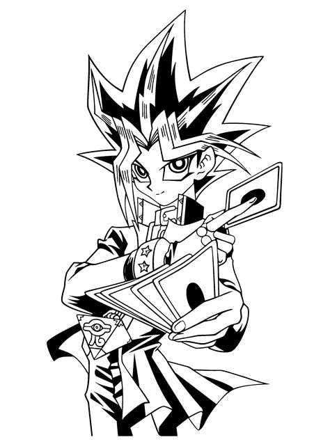 Yu Gi Oh Coloriages