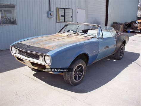 1967 Camaro Convertible Custom Pro Touring Hot Rod Project Car