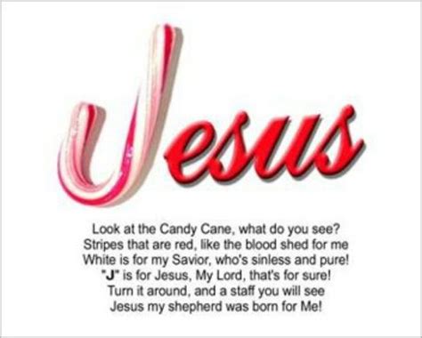 Legend Of The Candy Cane Candy Cane Candy Cane Legend Jesus