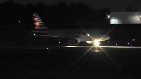 Charlotte Plane Spotting At Night Youtube