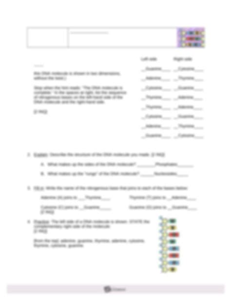 Form popularity building dna answer key pdf form. Gizmos Student Exploration Building Dna Answer Key + My ...