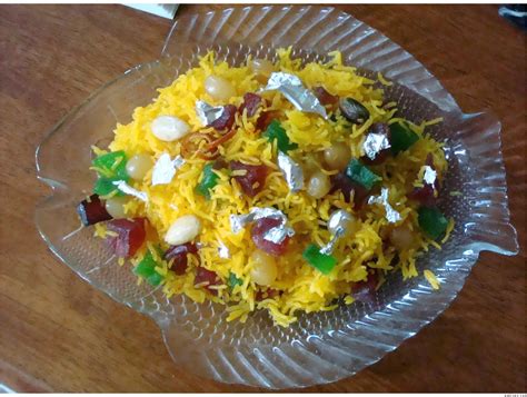 How To Make Pakistani Sweet Rice Zarda Asian Cooking Recipe Cuisine