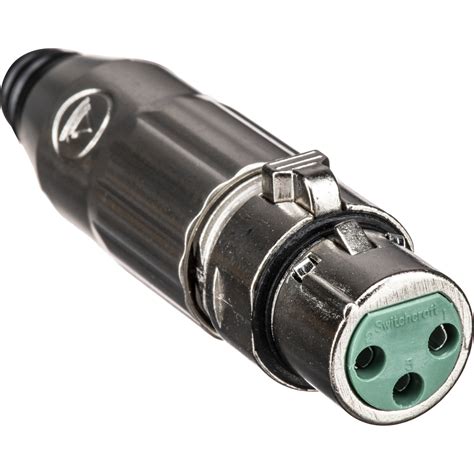 Switchcraft Aaa Series 3 Pin Xlr Female Cable Mount Aaa3fzpkg