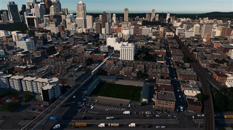 Elevated Rail Lines Through The City Rcitiesskylines