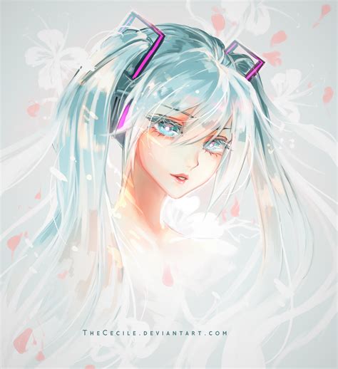 Happy 10th Anniversary Hatsune Miku Speedpaint By Thececile On