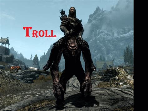 Esl Armored Troll And Co Mounts And Followers Se At Skyrim Special