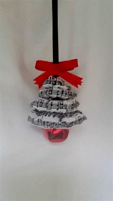 Music Notes Christmas Tree Ornament Perfect For Any Music