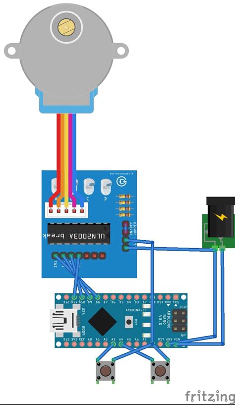 Powering Nano And Uln2003 With Same 12v Project Guidance Arduino Forum