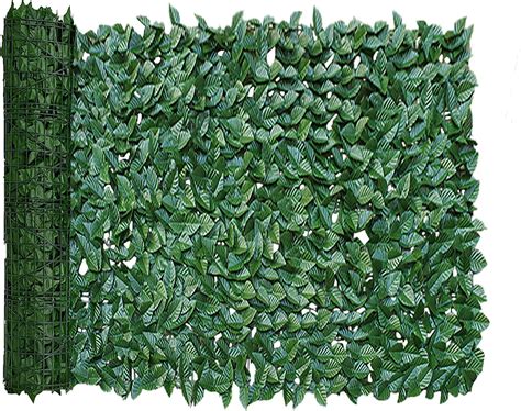 Longdafei Artificial Ivy Privacy Fence Screen Artificial Hedges Fence