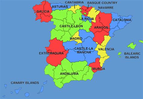 Learn vocabulary, terms and more with flashcards, games and other study tools. Regions of Spain | Spanishvida