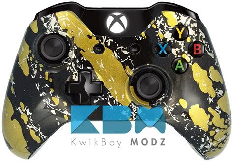 Splatter Gold Xbox One Controller Xbox One Controller Xbox One