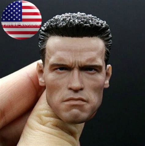 16 Arnold Alois Schwarzenegger Head Sculpt 20 For Terminator T800