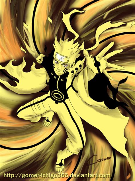 Naruto Mode Kyuubi By Gomer Ichigo366 On Deviantart