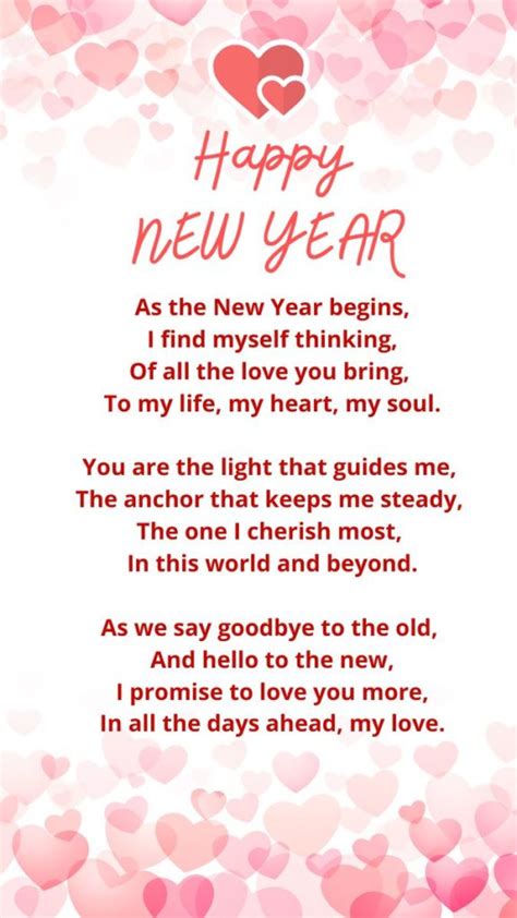 Happy New Year 2024 Love Poems For Her And Him