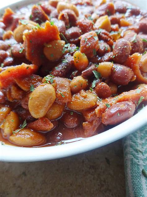 Slow Cooker Baked Beans Easy And Delicious Savory With Soul