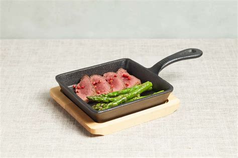 artesà cast iron 15cm small fry pan with board i goods eu