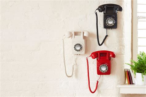 Retro Wall Phones Old Fashioned Wall Phones Old Wall