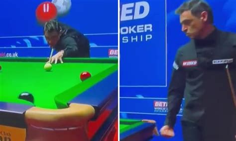 Ronnie Osullivan Was Caught Making An Adult Gesture Live On Bbc After Missing A Black Ball At